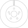 Image de Disque de frein TRW DF6734, 1 pièce