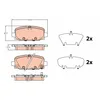 Image de Jeu de plaquettes de frein TRW GDB2321, arrière