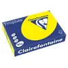 Image de Papier Trophee - jaune soleil - teinte intense - 80 g - A4 - ramette de 500 feuilles