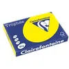 Image de Papier Trophée - jaune soleil - teinte intense - 80 g - A3 - ramette de 500 feuilles