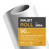 Image de Bobine papier blanc Clairefontaine pour traceur - CIE153 - qualité photo - couché mat - 90g - 0,914mmx45m