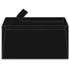 Image de Enveloppe Pollen de Clairefontaine - format DL 110 x 220 mm - noir - paquet de 20