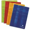 Image de Cahier Clairefontaine Metric - reliure piquée - 24x32 cm - 192 pages - grands carrreaux - papier 90g