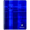 Image de Cahier Clairefontaine Metric - reliure spirales - 21 x 29,7cm - 180 pages - grands carreaux - papier 90g