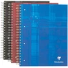 Image de Clairefontaine Cahier à spirale Bind'O Block 22,5 x 29,7 cm - 90g - Perforé 4 trous - Petits carreaux 5x5 - 80 feuilles