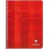 Image de Cahier Clairefontaine Metric - reliure spirales - 24x32 cm - 100 pages - grands carreaux - papier 90g