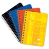 Image de Clairefontaine Carnet à spirales 9 x 14 cm - 90g - Petits carreaux 5x5 - 180 pages