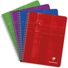 Image de Clairefontaine Cahier à spirale 17 x 22 cm - 90g - Petits carreaux 5x5 - 180 pages