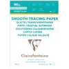 Image de Clairefontaine Papier calque velouté A4 pour traceur - 90g - Pochette de 50 feuilles