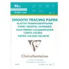 Image de Papier calque velouté A4 Clairefontaine pour traceur - 90g - pochette de 50 feuilles