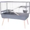 Image de Cage pour Lapin Zolux Neolife Gris 92 cm 205660GRI