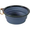 Image de Gamelle pour chien souple Zolux Bivouak Bleu 450 ml 474243BLE