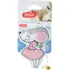 Image de Jouet pour chat souris en grelot Zolux Tutu Rose TU 580168