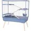 Image de Cage pour Lapin Zolux Neolife Bleu 114 cm 205661BLE