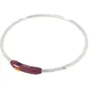 Image de Collier pour chien lumineux poils courts Zolux Bivouak Blanc 30x60 cm 466791RGE