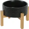 Image de Ecuelle grès Solo pour chien Zolux Keramo Noir 700 ml 475342NOI