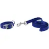 Image de Collier et laisse pour chien Riding World Oscar Bleu 30 cm 409057630