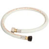 Image de Tuyau de gaz flexible en caoutchouc avec raccords intégrés 1/2 gaz et M20 x 150 - 1,5 m