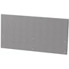 Image de Crédence centrale cuisine en inox satiné - L.80 x P.1,5 x H.40,6 cm
