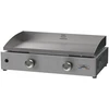 Image de Plancha gaz inox 260 V2 - 2 brûleurs 4 kW - Plaque 57 x 34 cm - Origine France Garantie