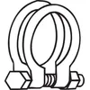 Image de Collier de serrage, échappement BOSAL 250-458