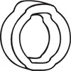 Image de Support caoutchouc, échappement BOSAL 255-356
