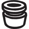 Image de Support caoutchouc, échappement BOSAL 255-408