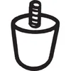 Image de Support caoutchouc, échappement BOSAL 255-410