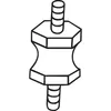 Image de Support caoutchouc, échappement BOSAL 255-632