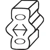 Image de Suspension, échappement BOSAL 255-809