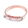 Image de Collier pour chien en cuir Martin Sellier Rose 18/45 cm 3005731