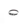 Image de Collier pour chien surpiqué avec plaque Martin Sellier Noir 22/47 cm 3006026