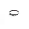 Image de Collier pour chien surpiqué avec plaque Martin Sellier Noir 26/56 cm 3006033