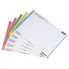 Image de Etiquettes pour dossiers suspendus - n° 0 pour dossier tiroir - coloris assortis - sachet de 250 étiquettes