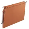 Image de Dossiers suspendus AZV en carte Canson orange - pour armoire - fond V - lot de 25