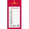 Image de Quo Vadis Calendrier mural bloc mensuel - 20 x 41,5 cm - Vert - 2027