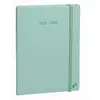 Image de Quo Vadis Agenda semainier Plan Notes - 15 x 21 cm - Vert - Septembre 2026 à Décembre 2027