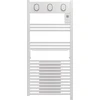 Image de Sèche-serviettes électrique soufflant - MARAPI TACTILE BLANC - 1500 W + soufflerie 1000 W - Inertie fluide - Programmable - Écra