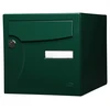 Image de Boîte aux lettres normalisée 1 porte extérieur RENZ acier vert brillant