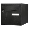 Image de Boîte aux lettres normalisée 2 portes extérieur RENZ acier noir brillant