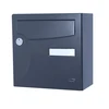 Image de Boîte aux lettres compacte 1 porte extérieur RENZ acier anthracite mat