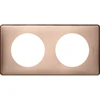 Image de Celiane plaque 2 poste copper cuivre