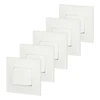 Image de Lot de 5 interrupteurs va-et-vient Neptune, blanc, LEGRAND