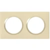 Image de Plaque double Dooxie, LEGRAND, dune