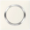 Image de Plaque simple Dooxie, LEGRAND, blanc chromé