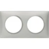 Image de Plaque double Dooxie, LEGRAND, aluminium