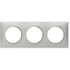 Image de Plaque triple Dooxie, LEGRAND, aluminium