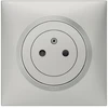 Image de Prise avec terre affleurante complet Dooxie, LEGRAND, aluminium