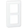 Image de Plaque double vertical Mosaic, LEGRAND blanc