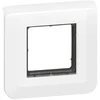 Image de Support à vis et plaque simple Mosaic, LEGRAND, blanche